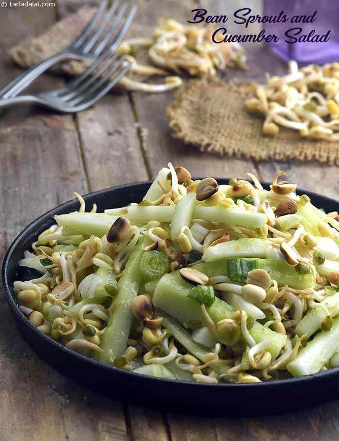 Bean Sprouts and Cucumber Salad recipe