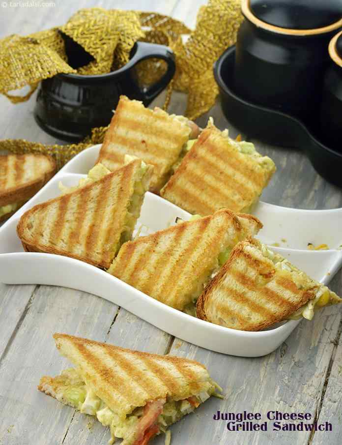 Junglee Cheese Grilled Sandwich recipe